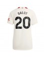 Manchester United Diogo Dalot #20 Ausweichtrikot für Frauen 2023-24 Kurzarm